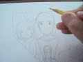 how to draw a manga style face  mark crilleys miki falls 