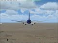 FSX Boeing 767-400ER Landing at Denver