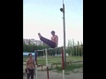 Спичаг из угла внутри ноги вместе на турнике