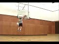 Demijan doing Dwight Howard tap dunk