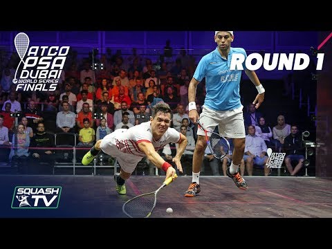 Squash: World Series Finals 2017/18 - Men's Rd 1 Roundup