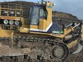 Komatsu 575 remote control dozer
