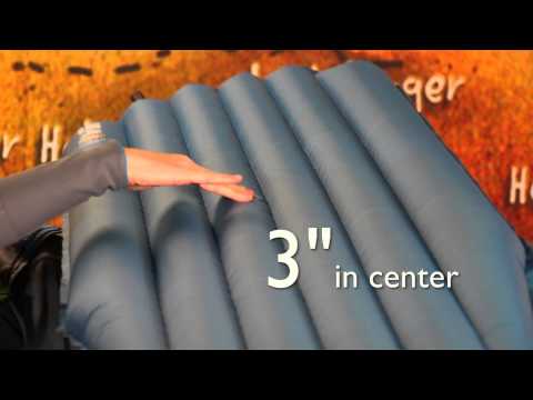 aircore - Kelly shows off the Insulated Air Core sleeping pads from Big Agnes. Check out the video to learn more or visit www.bigagnes.com.
