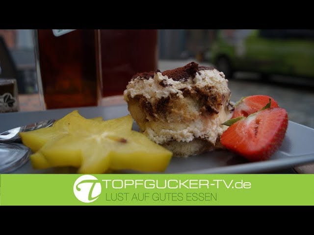 Edles Tiramisu mit Dresdner Kaffeelikör | Dessert Rezept Topfgucker-TV Edles Tiramisu mit Dresdner Kaffeelikör | Dessert Rezept Topfgucker-TV
