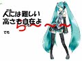 初音ミクが「エリーゼのために」で所信表明しました