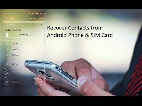 how to recover contacts after factory reset