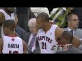 with 14 seconds left and his team down three to the indiana pacers on 1/13/11, jamaal magloire heads to the line. annnnnnnd ... he airballs the first shot by 3 feet. nice work, big cat.