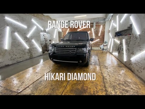 RANGE ROVER после нанесения керамики HIKARI DIAMOND 9H