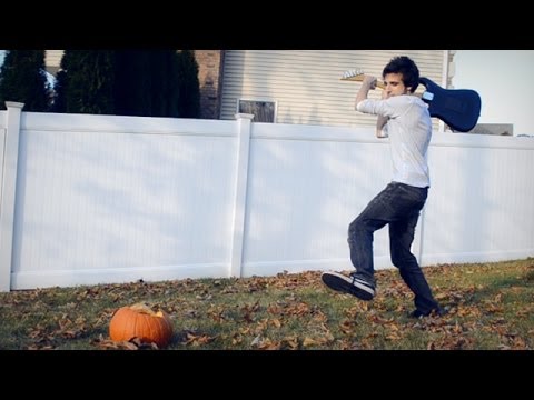 Muse - Showbiz (Acoustic One Man Band Cover)