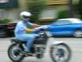 Electric Motorcycle Test drive