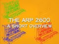 The-ARP-2600-A-Short