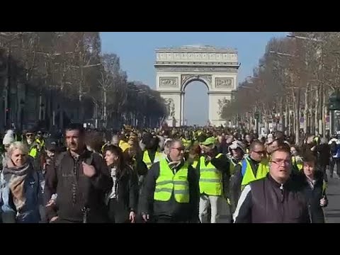 Frankreich: Die Gelbwesten demonstrieren auch nach mehr als drei Monaten noch