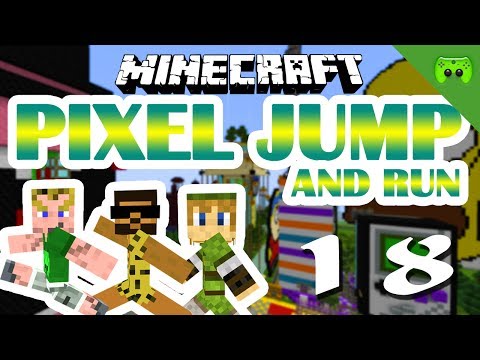 MINECRAFT Adventure Map # 18 - Pixel Jump & Run «» Let's Play Minecraft Together | HD