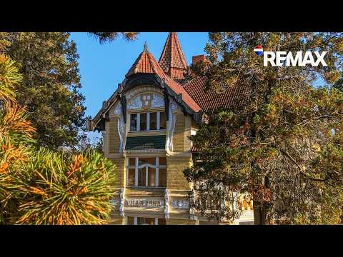 Video Villa Irma — vila z počátku 20. století, tři byty, pozemek 3 490 m², Nový Bor
