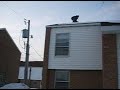RoofTop Snow Sledding !!!
