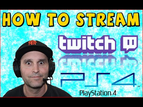 how to twitch on ps4