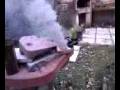 videos de Propellente per razzi kno3+zucchero Fumogeno!!