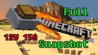 Minecraft Monday Show - Full 12w15a Snapshot - New Tricks, Glitches&Hope