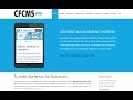Content management systeem cfcmsmini cfcmsmini