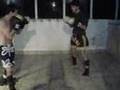 Luva-Treino muay thai - Daniel x Flavius