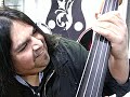 NAMM 2007: Guitarist Rudy Parris shows bass skills