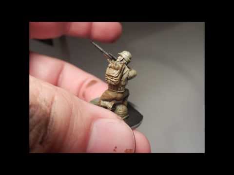 how to paint us infantry