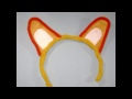 Como hacer un neko mimi (Orejitas de disfraz)