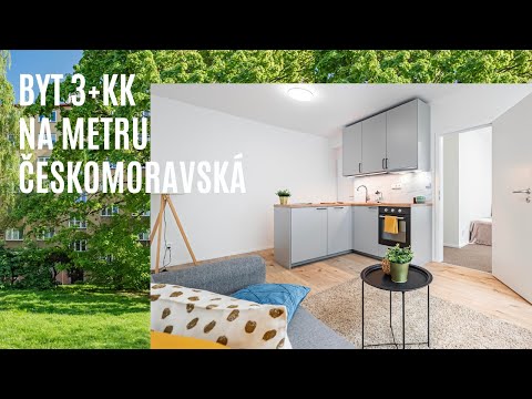 Video Prodej bytu 3+kk po rekonstrukci kousek od metra Českomoravská