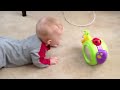 Down syndrome:&nbsp;Down Syndrome Baby crawling for the first time