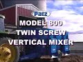 Farm Demo of Patz M-800 TMR Mixer (620 Cu/Ft)