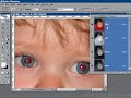Red eye removal with Channel mixer: Photoshop retouching Red eye removal with Channel mixer: Photoshop retouching