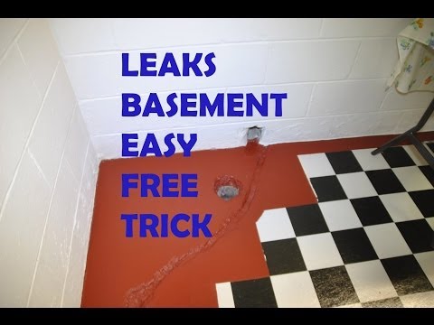 how to build a leak proof basement