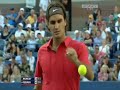 Brilliant forehand drive volley by roger federer Brilliant forehand drive volley by roger federer