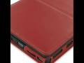 videos de PDair Leather Case for Lenovo Ideapad Lite S9/Ideapad Lite S10 - Book Type (Red)