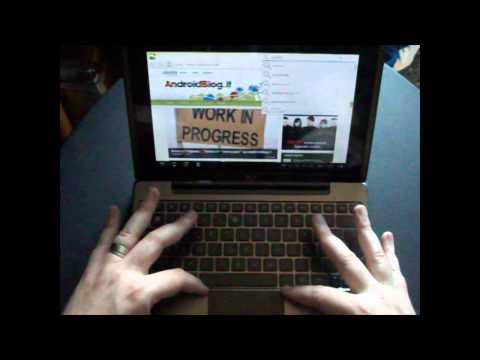 0 Videoreview | ASUS EEEpad Transformer e la tastiera docking station