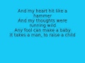 Aaron Lines It Takes A Man Official Music Video and Lyrics