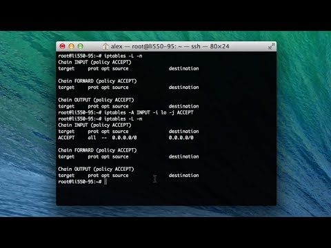 how to iptables linux