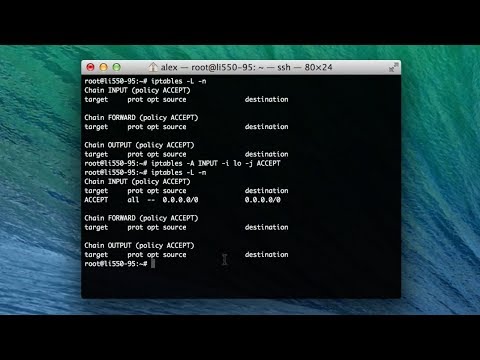 how to iptables linux