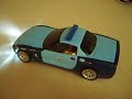 Custom Corvette Massachusetts State R/C Police Car