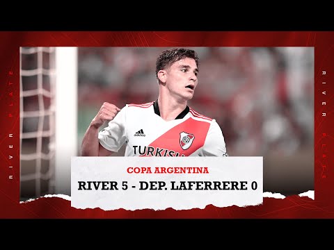 Los cinco goles de River a Laferrere 