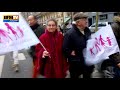 toute l'actualit� sur http://www.bfmtv.com/ simone veil a particip�, dimanche apr�s-midi, � la manifestation contre le mariage homosexuel, a pu constater bfm...