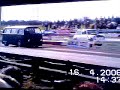 DRAG RACING WITH A DIFFERENCE! VW CAMPER V MINI !!!