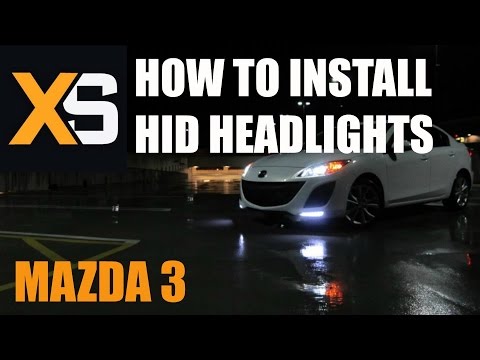 DIY HID Xenon Install: Mazda 3 2003-2009