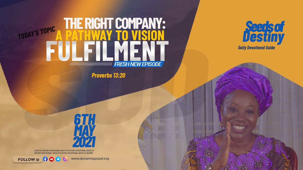 Seeds of Destiny 6th May 2021 Video Summary by Dr Becky Paul-Enenche