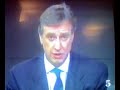 576 licenciements sur la 5 : d�but du jt de b�atrice sch�nberg et gilles schneider (basse qualit� provoisire)
