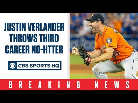 Video: Justin Verlander throws THIRD career NO-HITTER | CBS Sports HQ