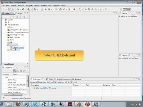 how to define jta-data-source