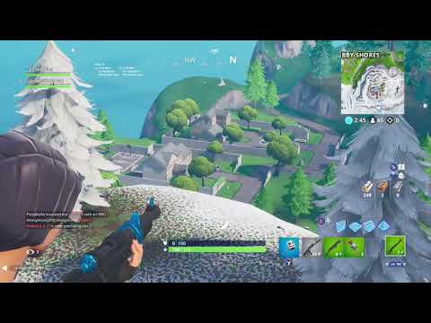 World Record - Longest hunting rifle shot in Fortnite 200+ Meters!!