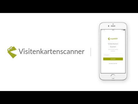 snapADDY Visitenkartenscanner