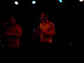 polar bear & leafcutter john - fluffy (i want you) pt1.

live at tunnels aberdeen 21st june 2008

mark lockheart & pete wareham - tenor saxes // leafcutter john - tom herbert - double bass // seb rochford -drums

check out their myspaces : 

www.myspace.com/sebastianrochford

www.myspace.com/leafcutterjohn